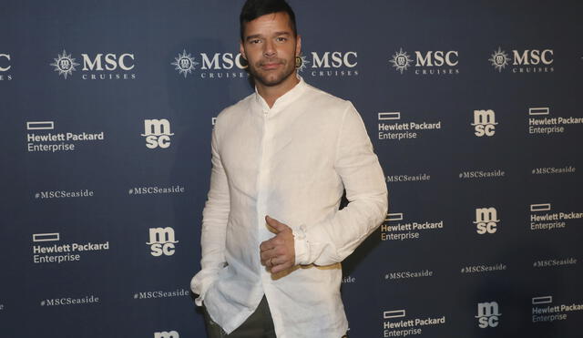 Ricky Martin en los Globos de Oro