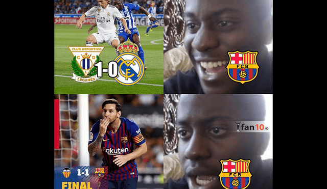 En Facebook, Barcelona es víctima de memes tras su empate con Valencia 