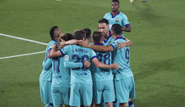 Sigue aquí EN VIVO ONLINE el partido Barcelona vs. Villarreal por la jornada 34 de LaLiga. Foto: EFE