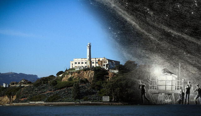 El famoso escape de Alcatraz ocurrió en junio de 1962. Foto: composición LR/AFP/Heritage Auctions