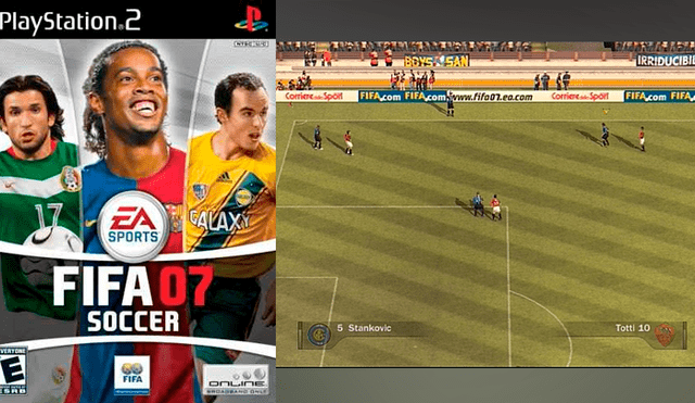 FIFA 07, primer videojuego de la generación de PS3.