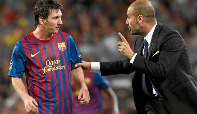 “No, al City, no”, la vez que Messi afirmó que no saldría del Barcelona. Foto: EFE.
