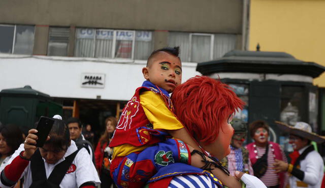 Así se celebró el Día del Payaso Peruano por calles de Lima [FOTOS]