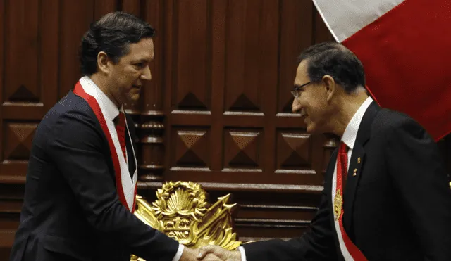 Salaverry calificó de golpe bajo que el presidente Vizcarra visite el Congreso sin avisar