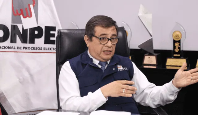 Adolfo Castillo, jefe de la ONPE, afirma que no renunciará al cargo | VIDEO