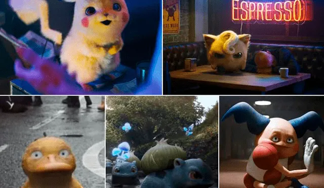 Detective Pikachu: Mewtwo, Charizard y Pikachu se dejan ver en nuevas imágenes