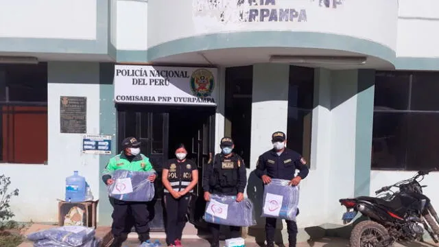 Se entregó víveres a comisaría de Penachi,Incahuasi y Uyurpampa.