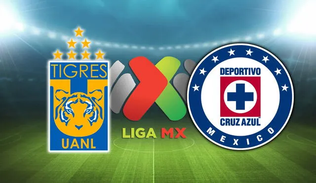 Tigres y Cruz Azul chocan en el primer duelo de cuartos de final de la Liguilla. Foto: composición