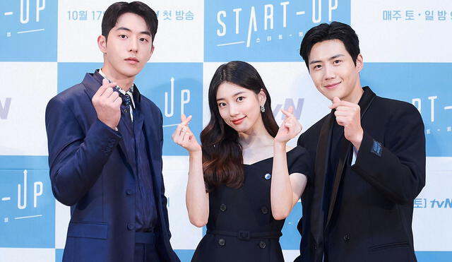 Nam Joo Hyuk, Suzy y Kim Seon Ho. Foto: tvN