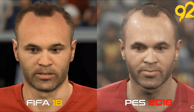 Fifa o Pes: ¿Quién tiene los futbolistas más parecidos a la vida real?