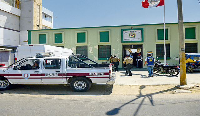 Condenable. Policía investiga a red de delincuentes.