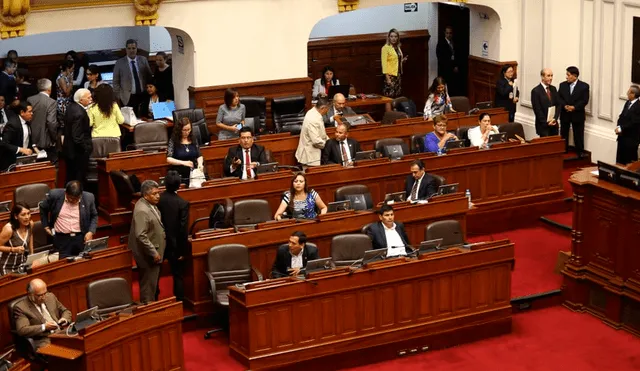 Pleno del Congreso quedó suspendido con ausencia de mayoría de Fuerza Popular