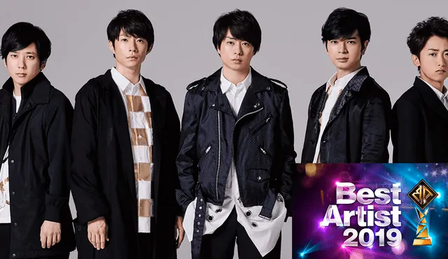 Best Artist 2019 contará con la participación de la legendaria banda Arashi.