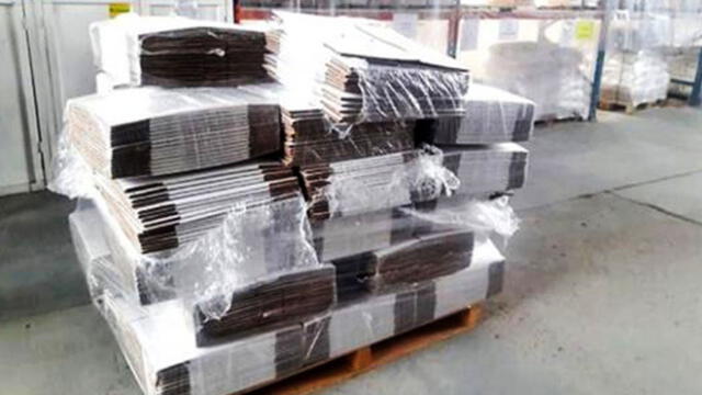 Piura: encuentran más de 500 kilos de droga camuflada en cajas de cartón 