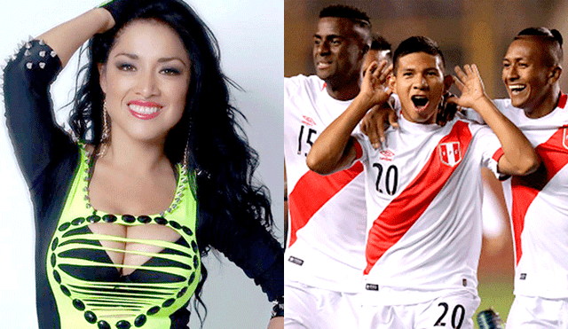 En Facebook, Katy Jara alienta a la selección peruana con atrevida prenda [FOTO]