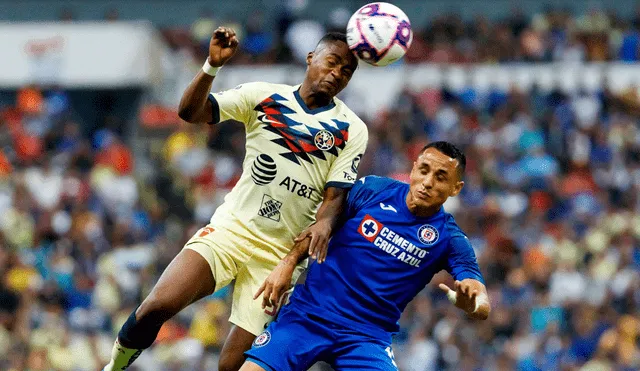 Sigue aquí EN VIVO ONLINE el América vs. Cruz Azul por la jornada 13 del Torneo Apertura 2019 de la Liga MX. | Foto. EFE