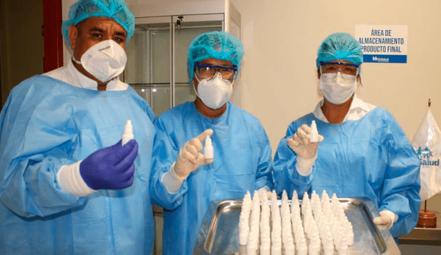 Hospital de Moyobamba producirá ivermectina. Foto: EsSalud