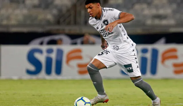 Luis Henrique, de 18 años, fue promovido al primer equipo de Botafogo en enero de 2020. (Foto: Torcedores)