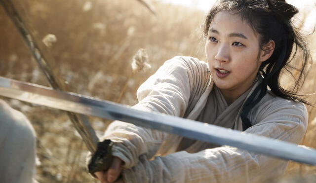 Kim Go Eun en Memories of the sword, película del 2015.