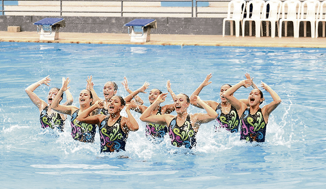 Por su revancha. La selección nacional de nado artístico está lista para subir 
al podio de Lima 2019 bajo el mando de la entrenadora brasileña Maura Xavier.