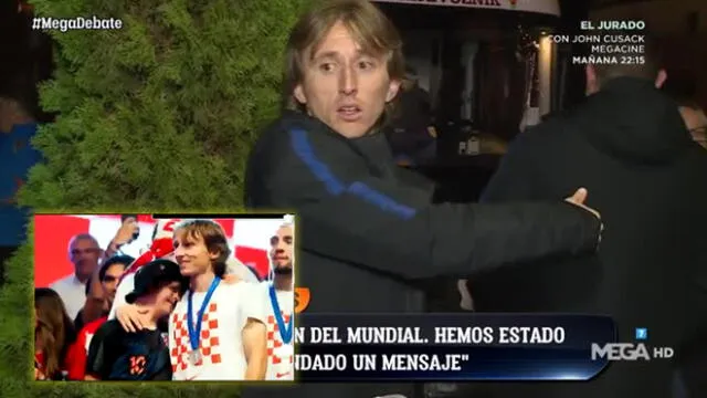 Luka Modric no atendió a la prensa hasta que recibió un conmovedor mensaje [VIDEO]