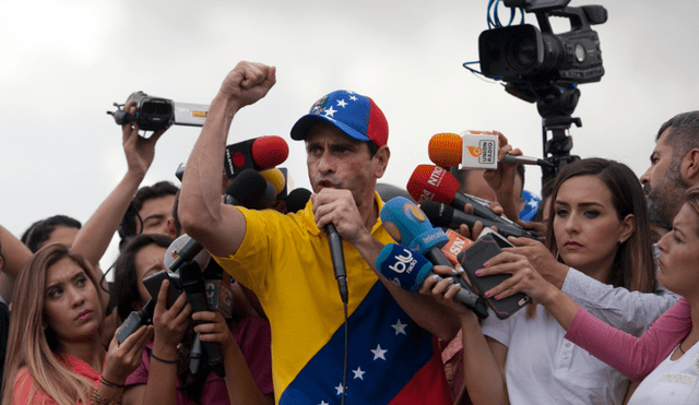 Capriles pidió "trabajar juntos" para que haya un cambio en Venezuela 