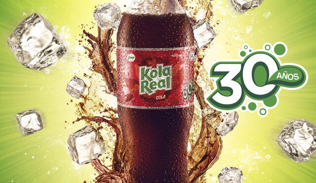 Kola Real cumple 30 años en el mercado peruano