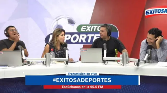 La periodista deportiva no se quedó callada y tildó de ‘machistas’ los comentarios que su compañero Gonzalo Nuñez realizó en vivo.