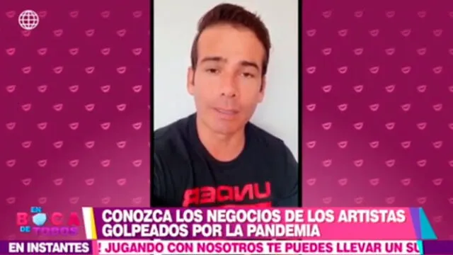 El modelo y exconductor de televisión confesó que no cuenta con otro trabajo, pues dedicó al 100% a dicho negocio.