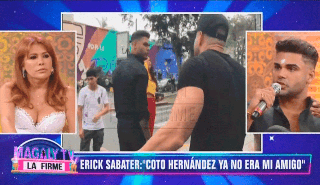 Erick Sabater tomará acciones legales contra Coto Hernández [VIDEO]