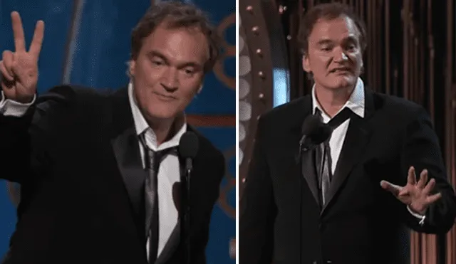 Premios Oscar: Tarantino ganó, orquesta interrumpió su discurso y él la calló