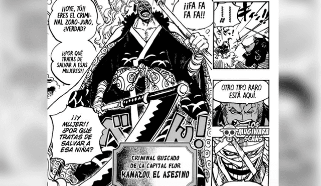 One Piece manga 937 español: Gyukimaru en el puente Oihagi | Luffy
