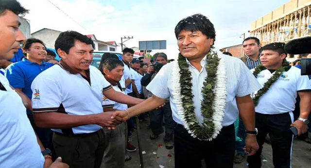 Evo Morales está cerca de un nuevo mandato en Bolivia. Foto: Efe