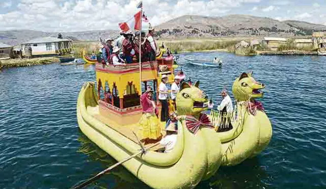 Se triplicaron visitas a las islas de los Uros durante la Fiesta de la Candelaria