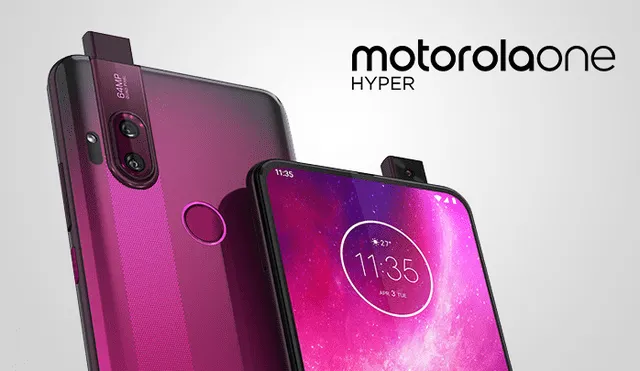 Lanzamiento oficial del Motorola One Hyper.