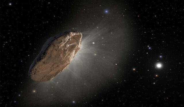 Oumuamua, el primer objeto interestelar encontrado en nuestro Sistema Solar, puede no ser el único. Foto: NASA/ESA (New Scientist)