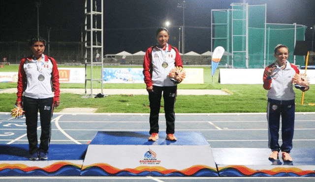 Juegos Bolivarianos: Inés Melchor ganó la medalla de oro en los 10 mil metros planos