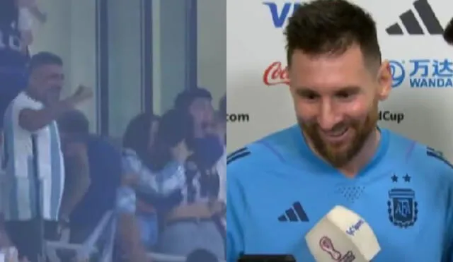 Messi es el máximo goleador de Argentina  en la presente Copa del Mundo. Foto: composición LR/captura Gastón Edul
