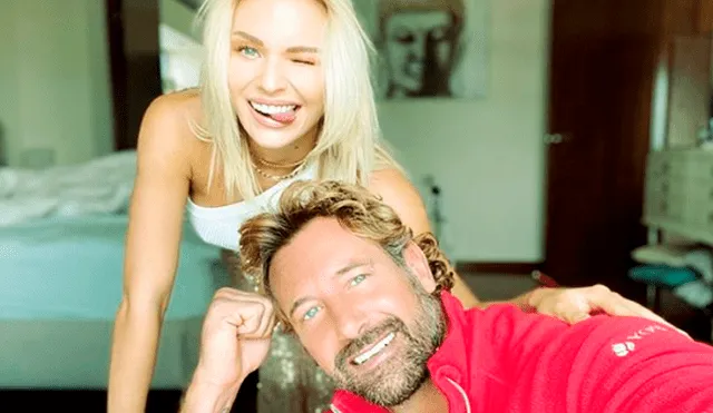 Irina Baeva Gabriel Soto criticado por exponer a su novia con candente foto y le recuerdan a Geraldine Bazán