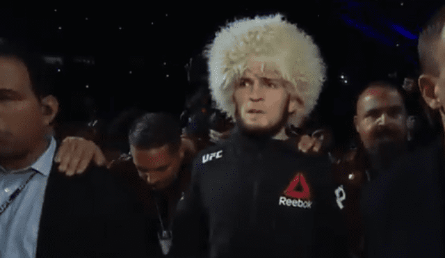 Mcgregor vs Khabib: el ingreso majestuoso del campeón ruso en el UFC 229 [VIDEO]