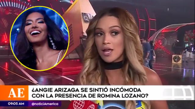 Angie Arizaga habla del ingreso de Romina Lozano a EEG [VIDEO]