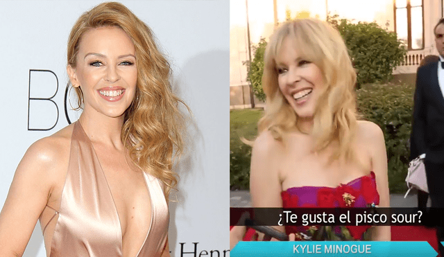 Facebook: Le preguntan en Chile a Kylie Minogue origen del pisco y así contestó