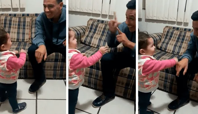 Facebook viral: niña intenta comunicarse con su papá sordo por medio de lenguaje de señas [VIDEO] 