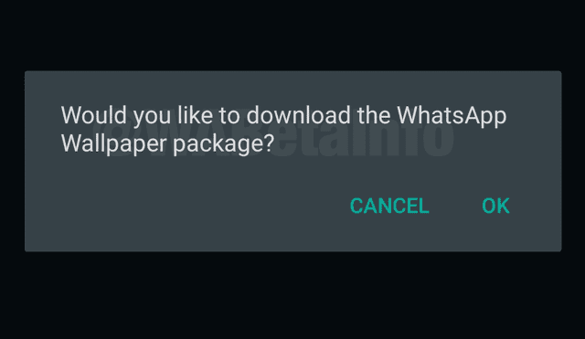 WhatsApp también potenciaría su propia aplicación de fondos de pantalla que no recibe actualización desde hace 9 años. | Foto: WABetaInfo