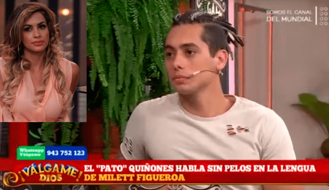 Patricio Quiñones revela cómo Milett Figueroa lo terminó: “No me las olía” [VIDEO]