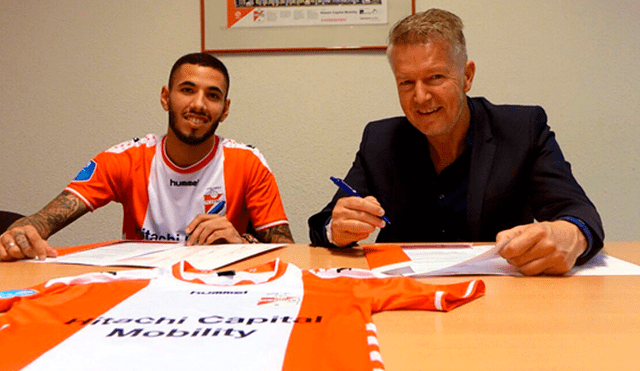 El peruano Sergio Peña se convirtió en el nuevo jugador del FC Emmen de Holanda.