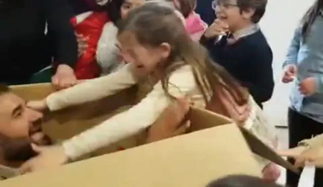 Facebook: militar sorprende a su hija con el mejor regalo de cumpleaños