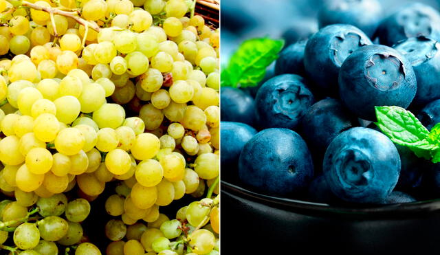 Los arándanos y las uvas son las frutas más exportadas, sobre todo a Estados Unidos. Foto: composición LR