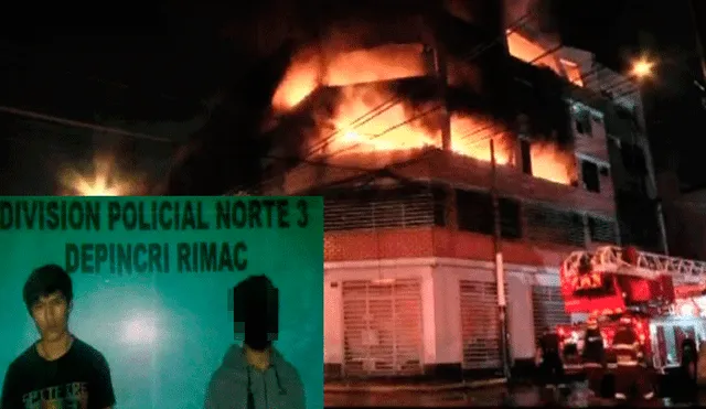 Incendio en Rímac fue provocado por hermanos en venganza por malos tratos [VIDEO]