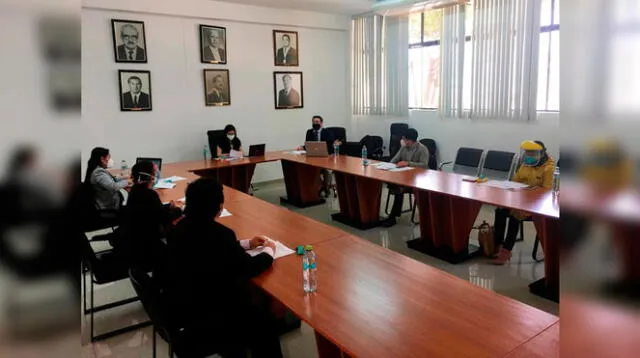 Comisión técnica del Minedu se instala en la UNPRG de Lambayeque. Foto: Minedu.
